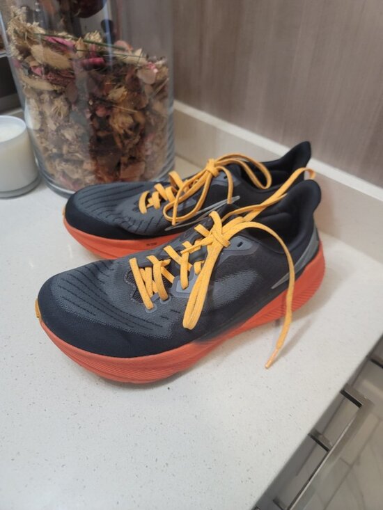 Altra FWD VIA  Charcoal Gray Orange Running Shoes Men’s Size 9 main image 6